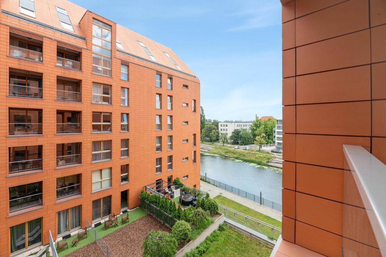 Aura - Riverside & Parking By Downtown Apartments Gdansk Exterior photo