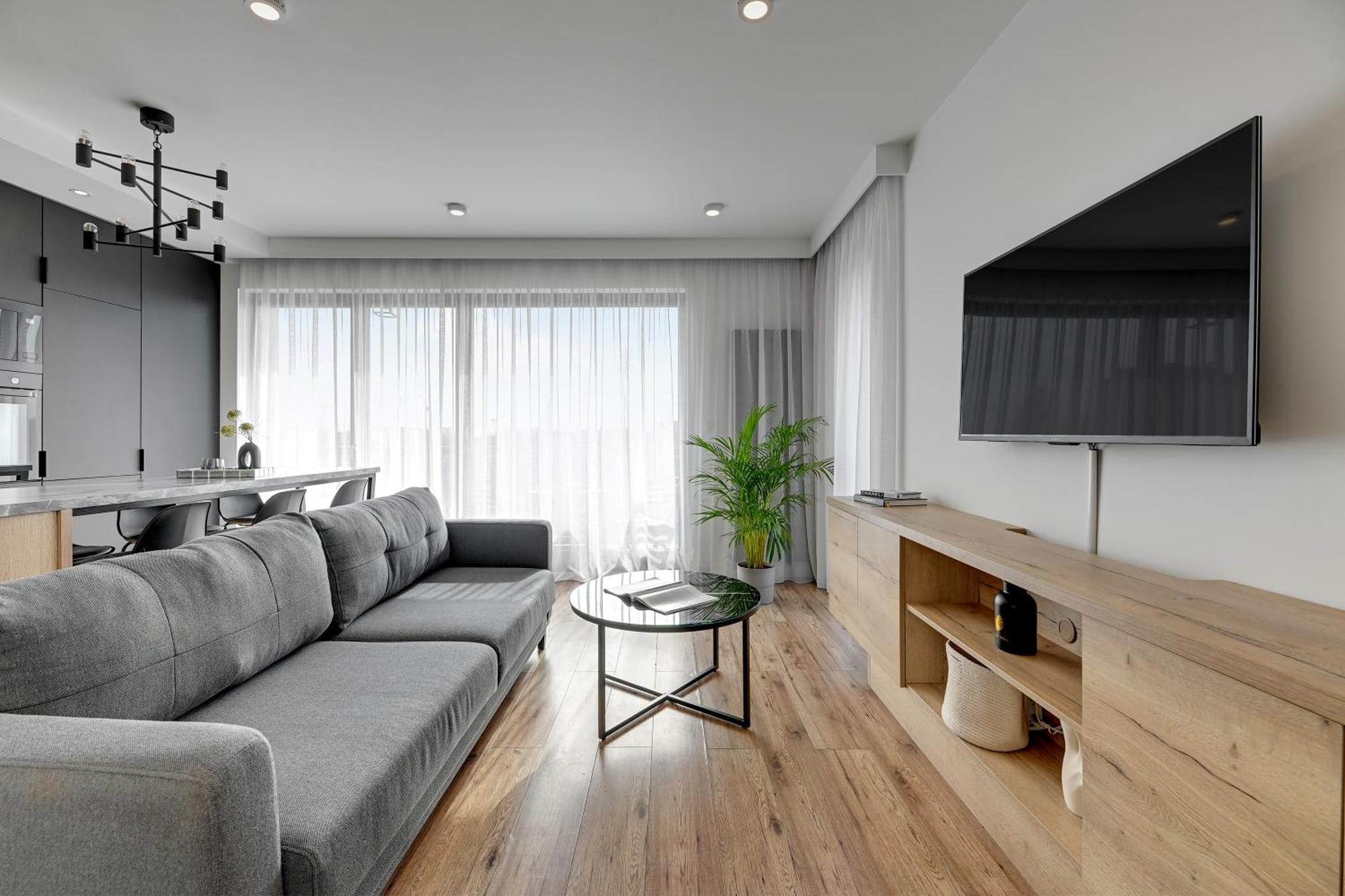 Aura - Riverside & Parking By Downtown Apartments Gdansk Room photo