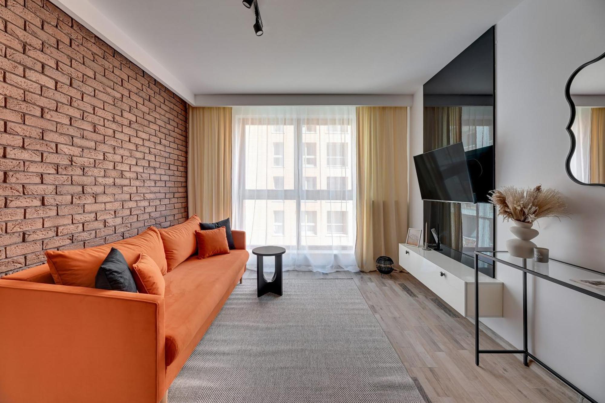 Aura - Riverside & Parking By Downtown Apartments Gdansk Room photo